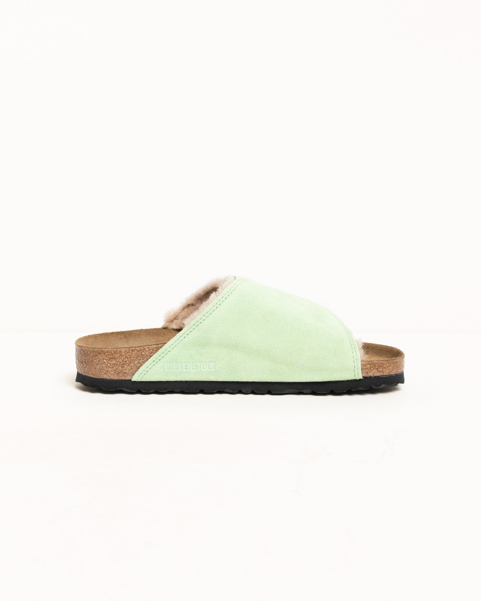 STÜSSY & BIRKENSTOCK SOLANA SHEARLING SLIDE - Image 2