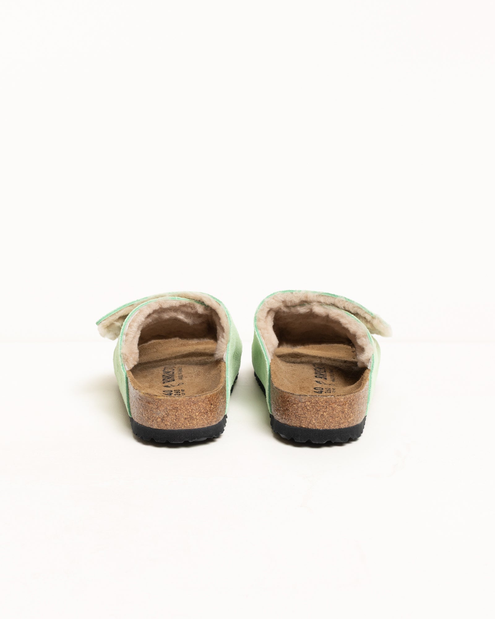 STÜSSY & BIRKENSTOCK SOLANA SHEARLING SLIDE - Image 3