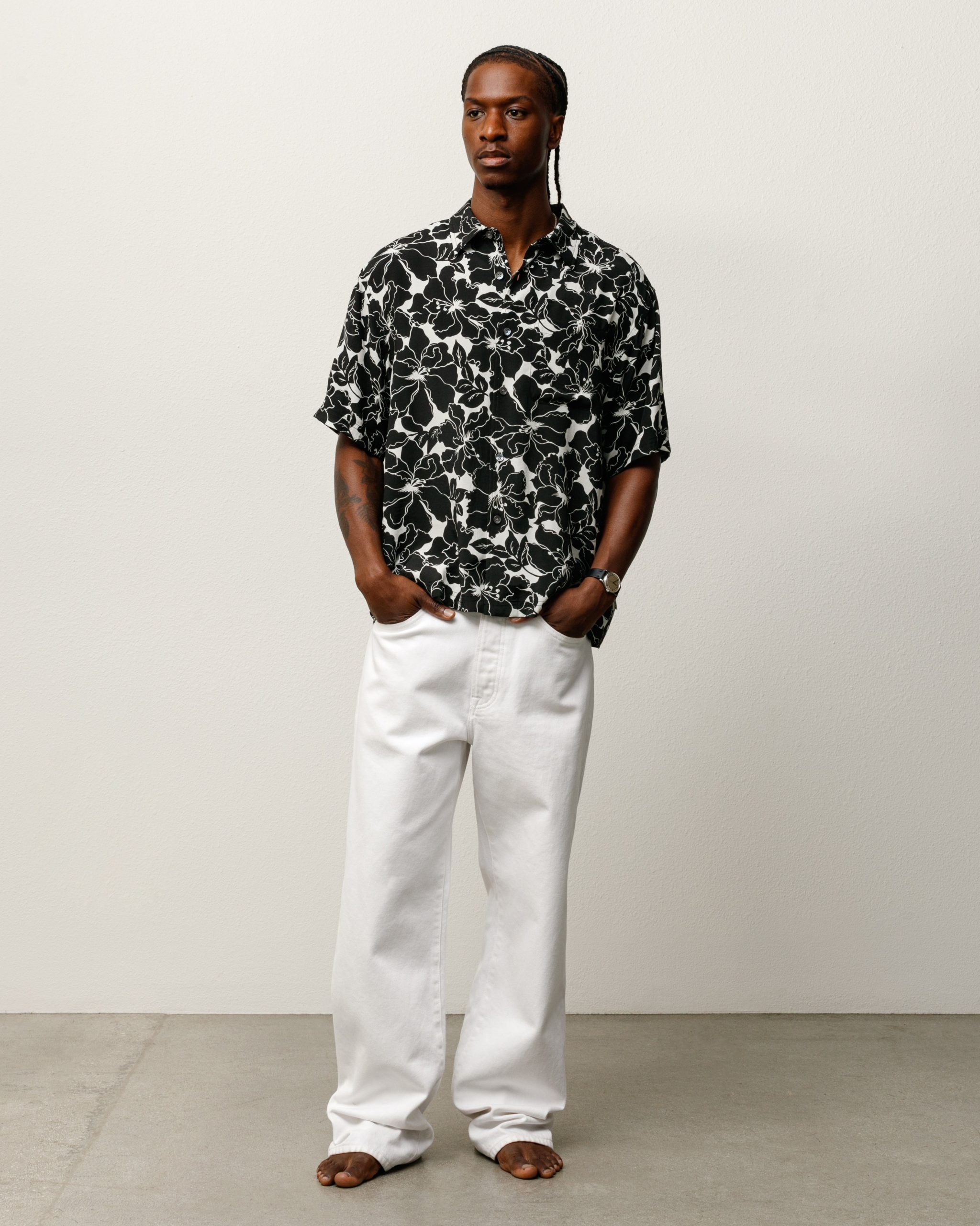 FLORAL HAWAIIAN SHIRT