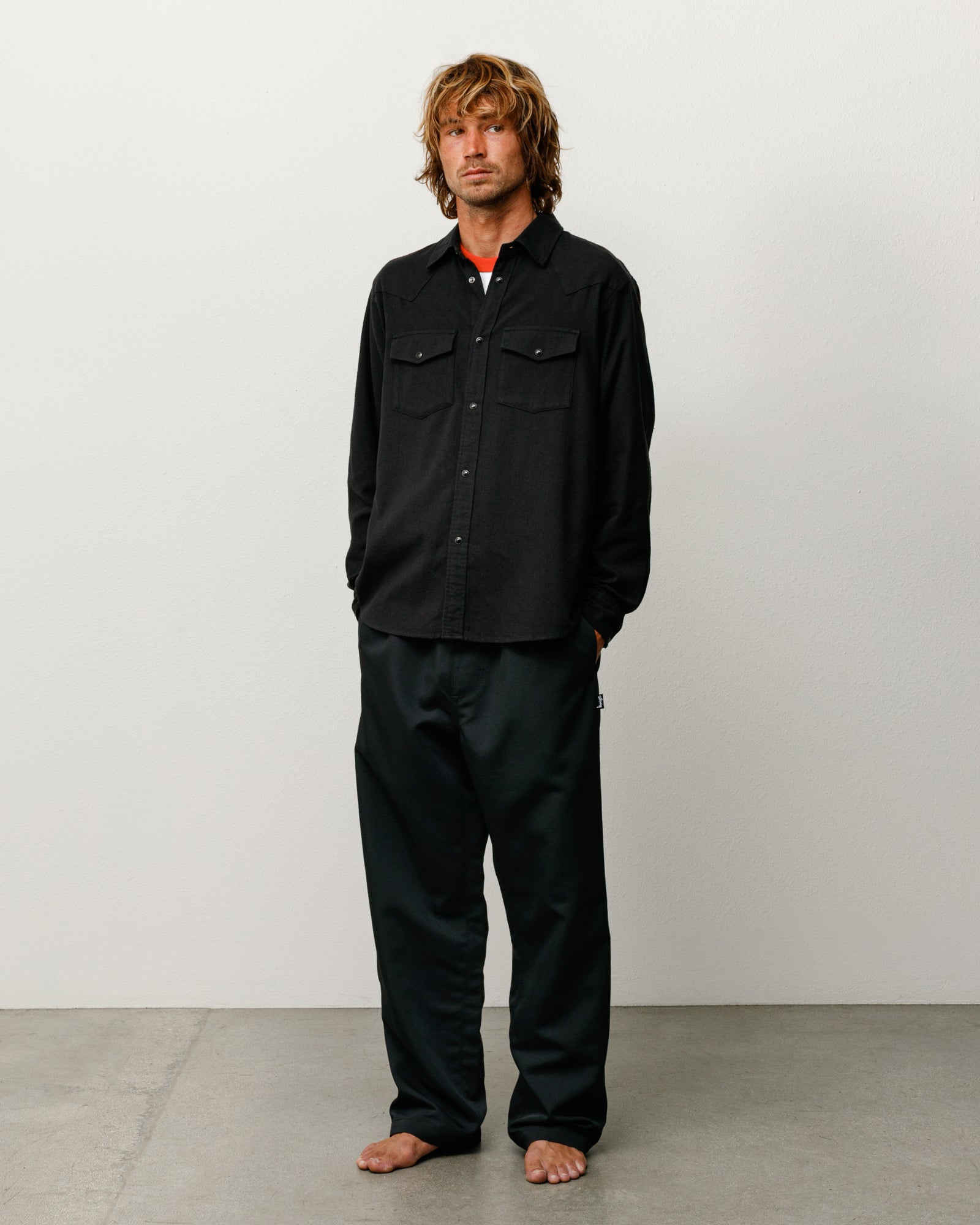 COTTON SILK WESTERN SHIRT