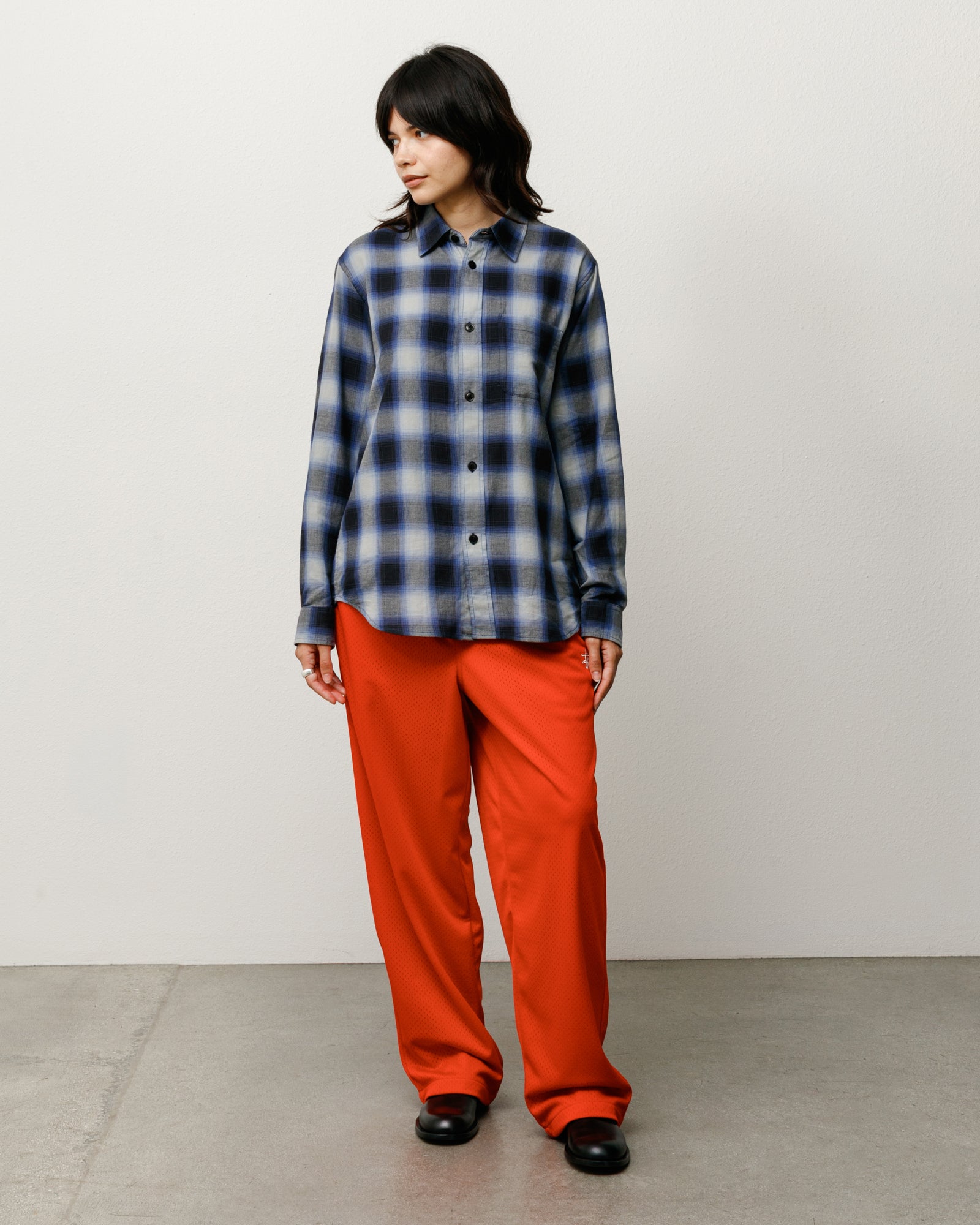 BEACH OMBRE PLAID SHIRT
