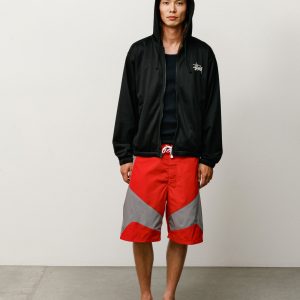 ATHLETIC MESH ZIP HOODIE