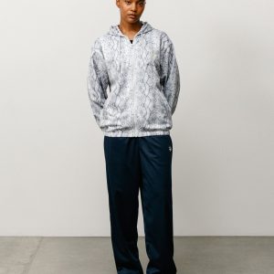 ATHLETIC MESH ZIP HOODIE