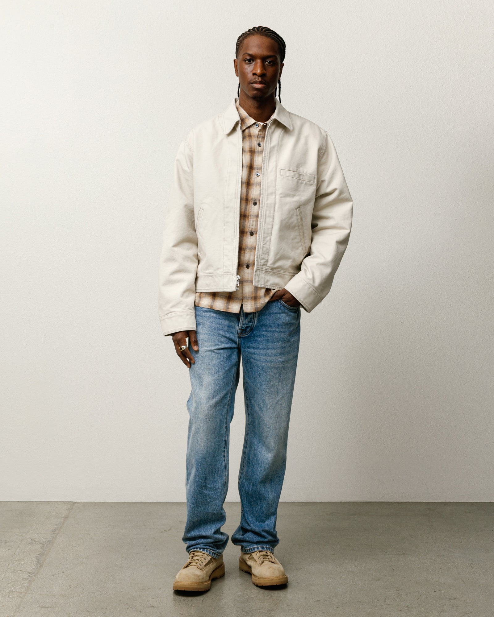 WORK JACKET COLLARED - Image 4