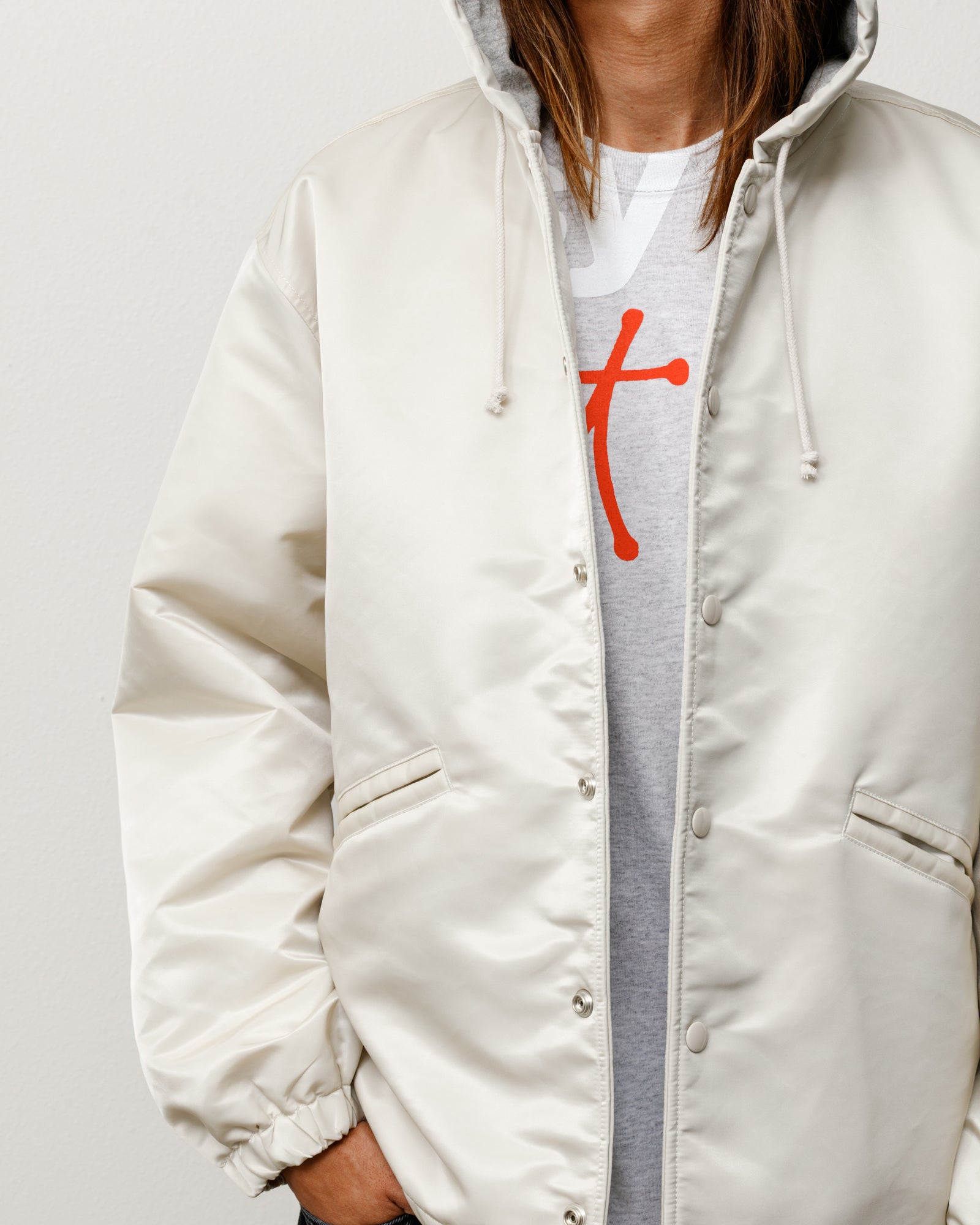 HOODED COACHES JACKET - Image 2