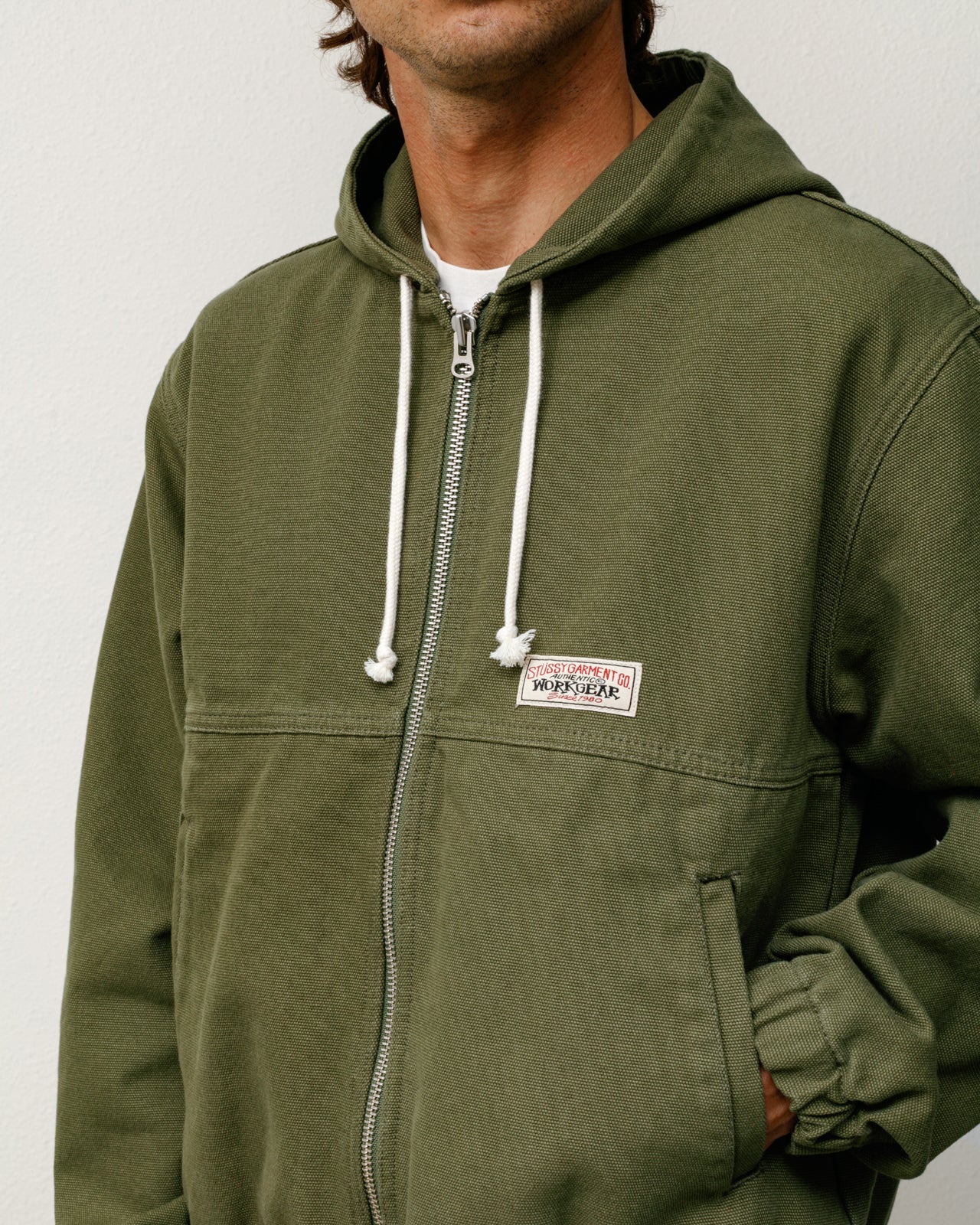 WORK JACKET UNLINED CANVAS - Image 2