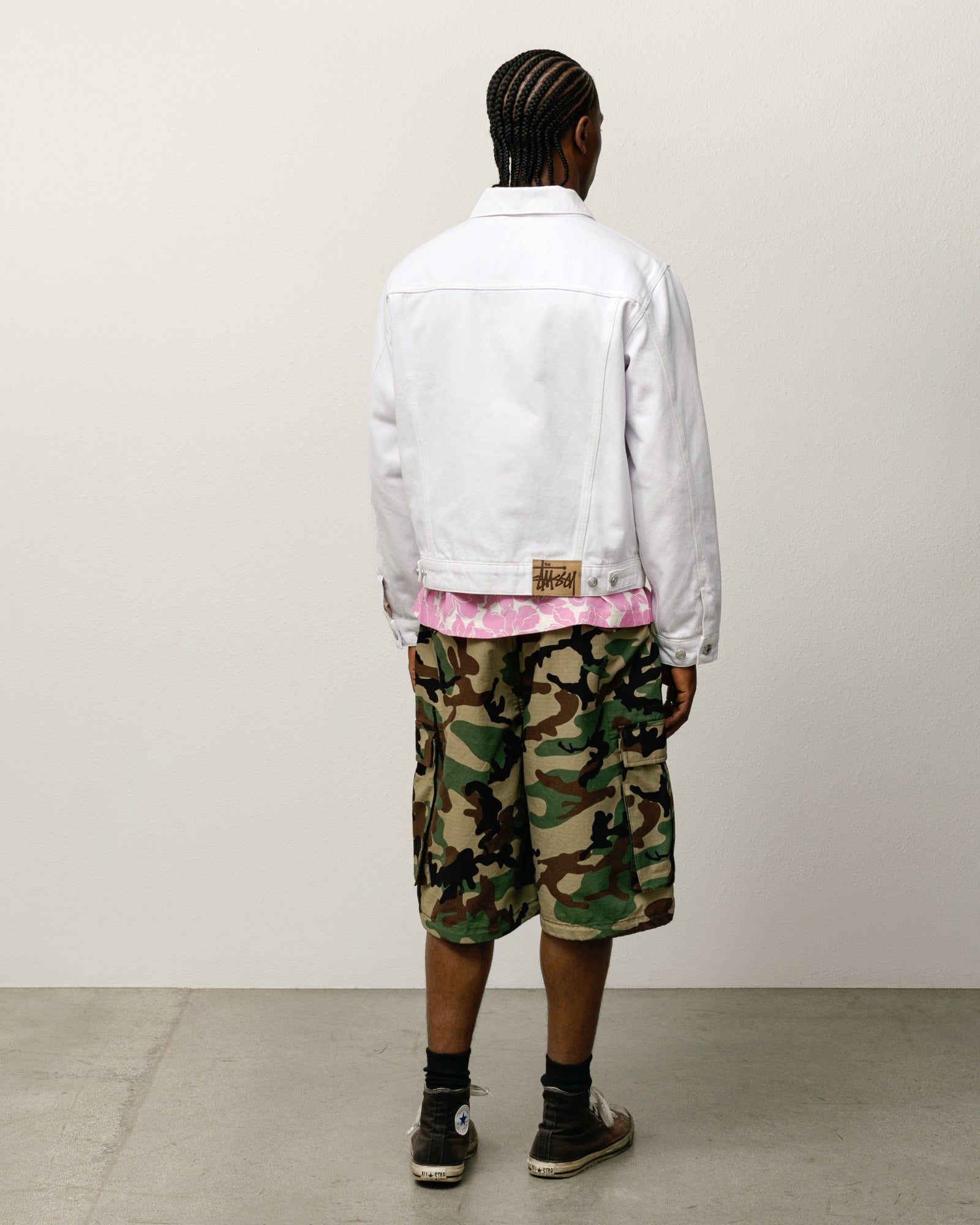 LINED DENIM TRUCKER JACKET - Image 6