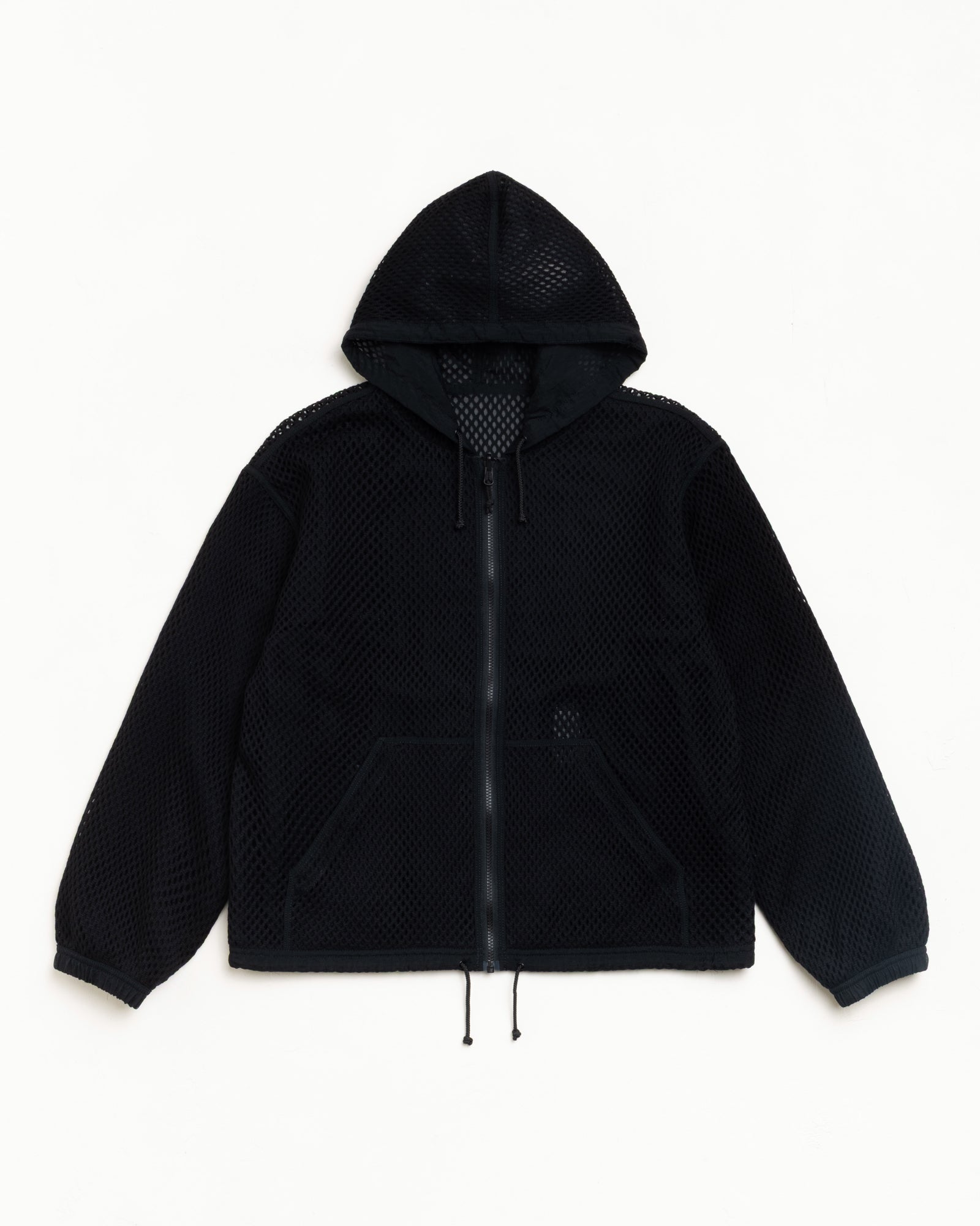 LAYERED MESH HOODED JACKET - Image 8