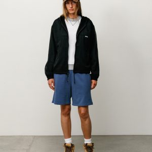 LAYERED MESH HOODED JACKET