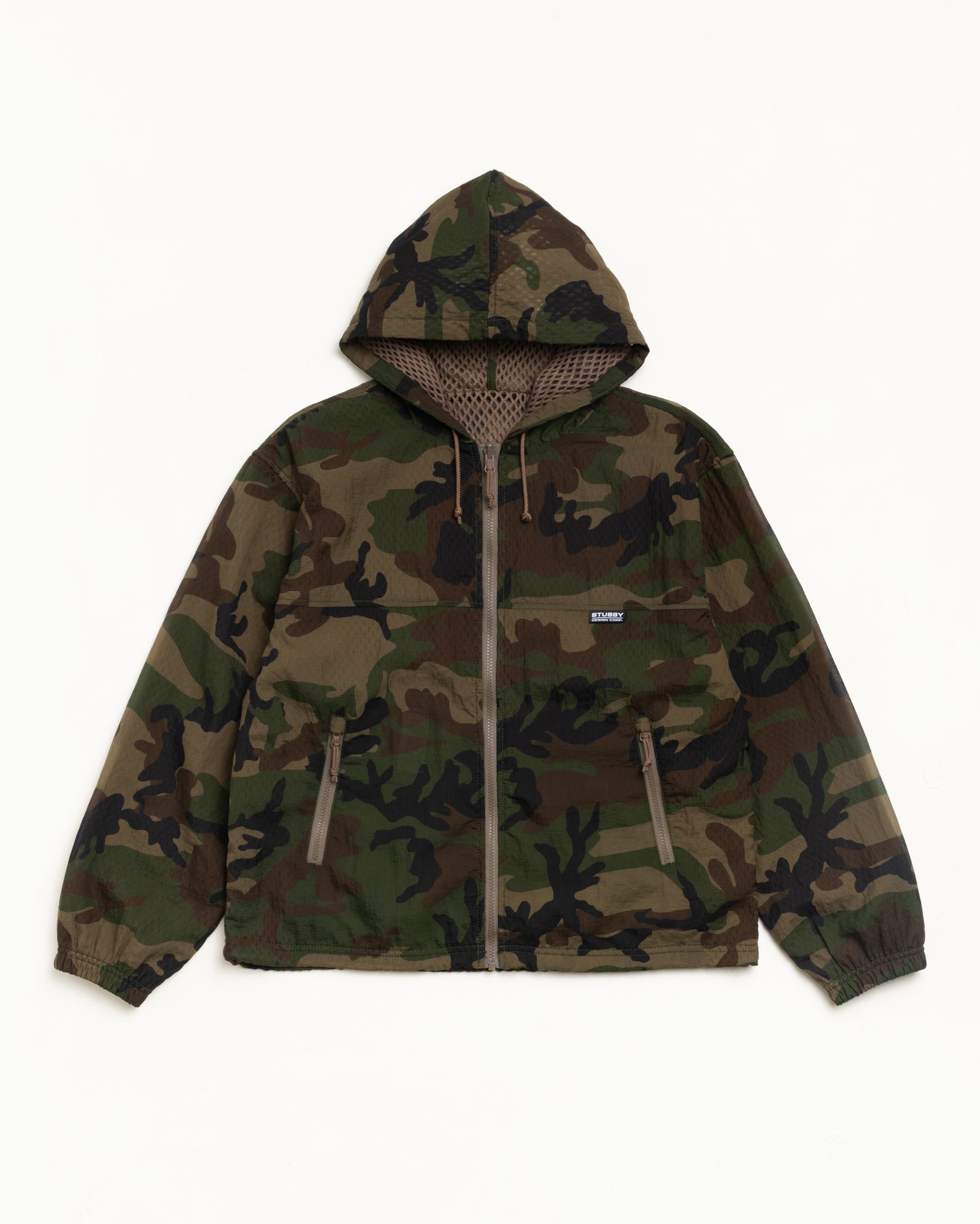 LAYERED MESH HOODED JACKET - Image 7
