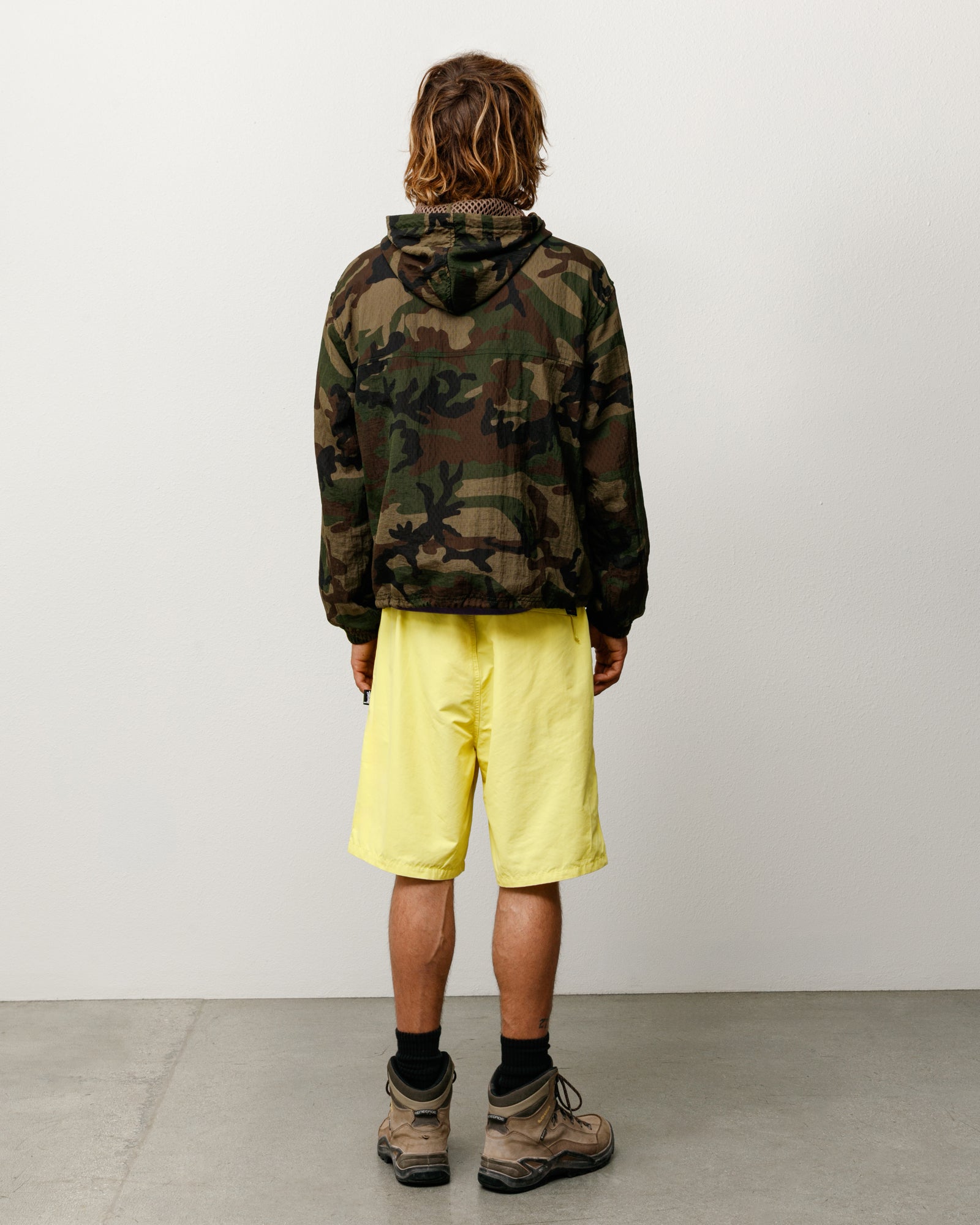 LAYERED MESH HOODED JACKET - Image 3