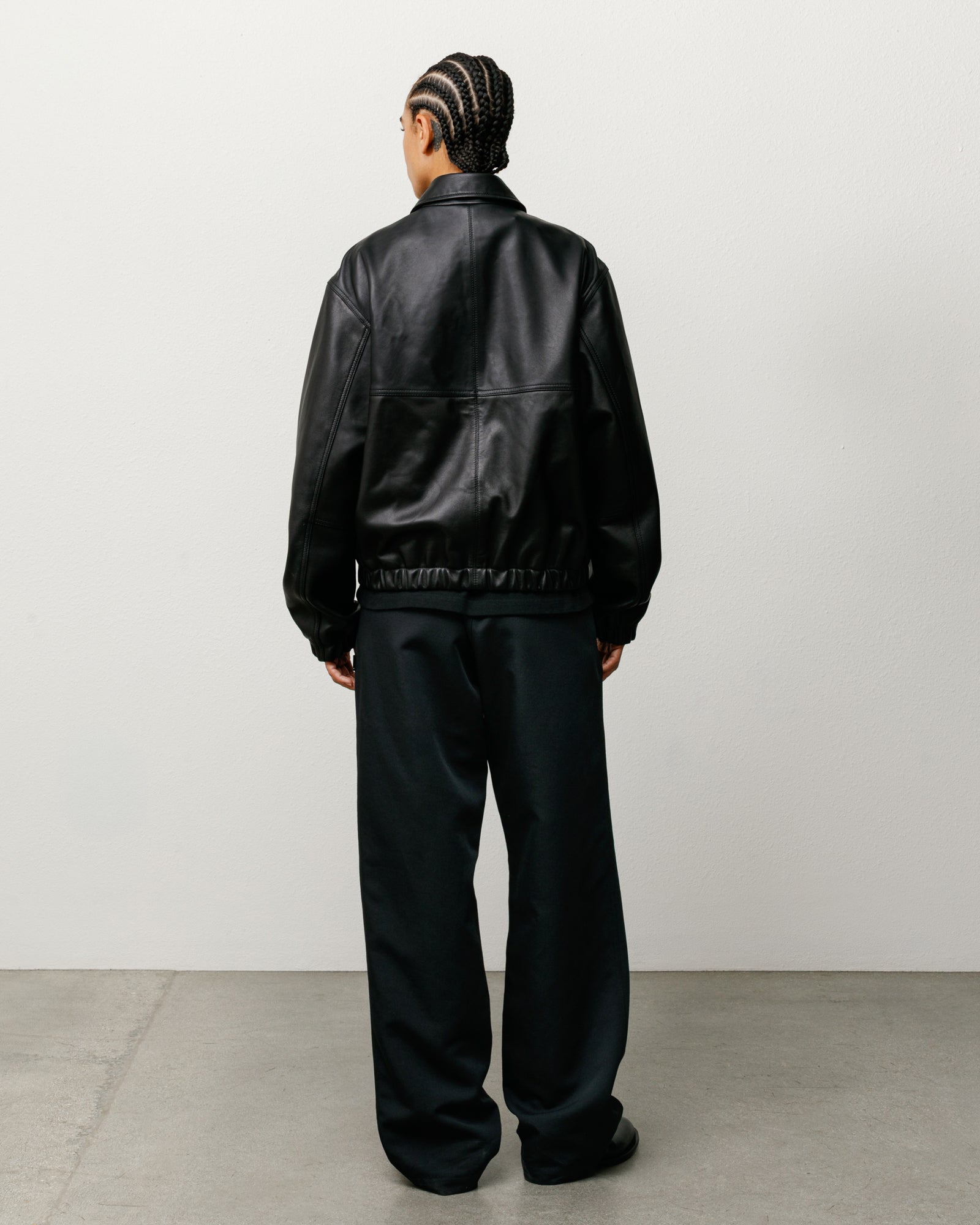 LEATHER WORK JACKET - Image 3