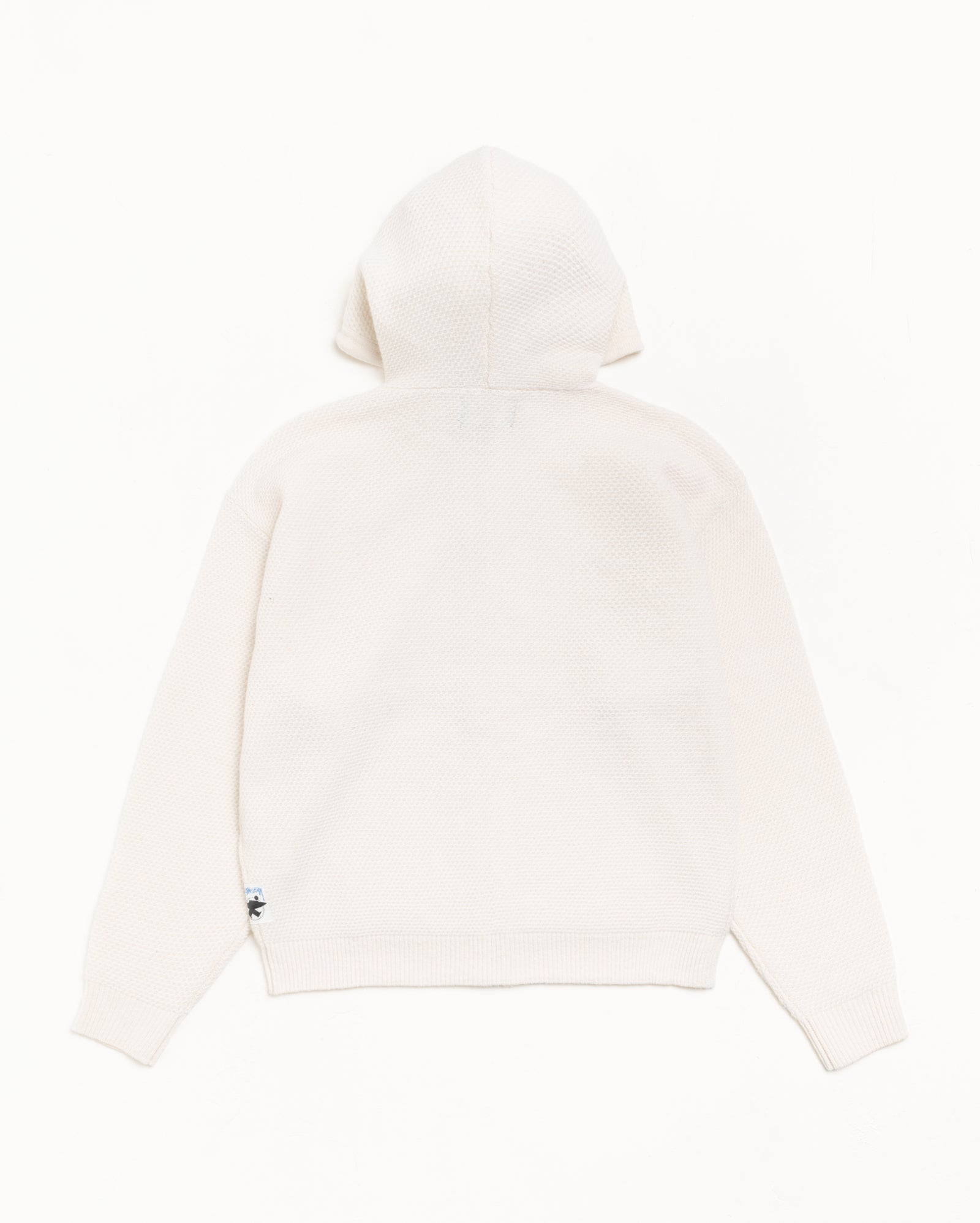 TEXTURED ZIP HOODED SWEATER - Image 7