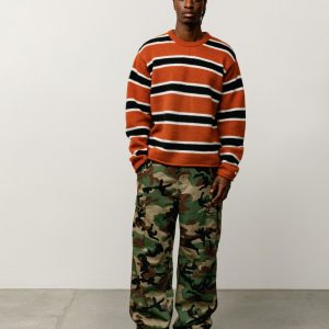 STRIPED WOOL SWEATER