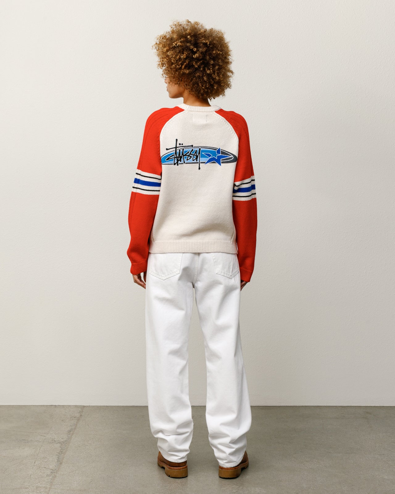 STRIPE RAGLAN CREW - Image 5