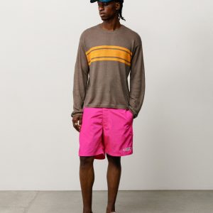 LIGHTWEIGHT STRIPED SWEATER