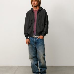 LIGHTWEIGHT TERRY ZIP HOODIE