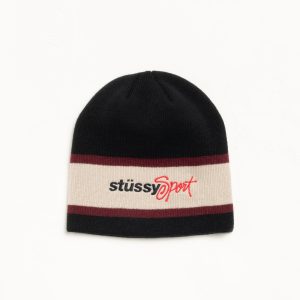STÜSSY SPORT STRIPE SKULLCAP