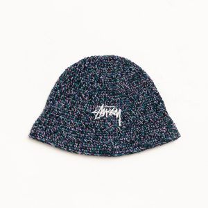 HEMP STOCK KNIT BUCKET HAT