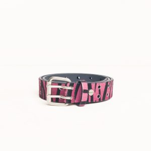 PUNCH OUT LEATHER BELT