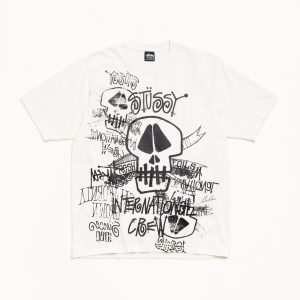 SKULLS TEE PIGMENT DYED