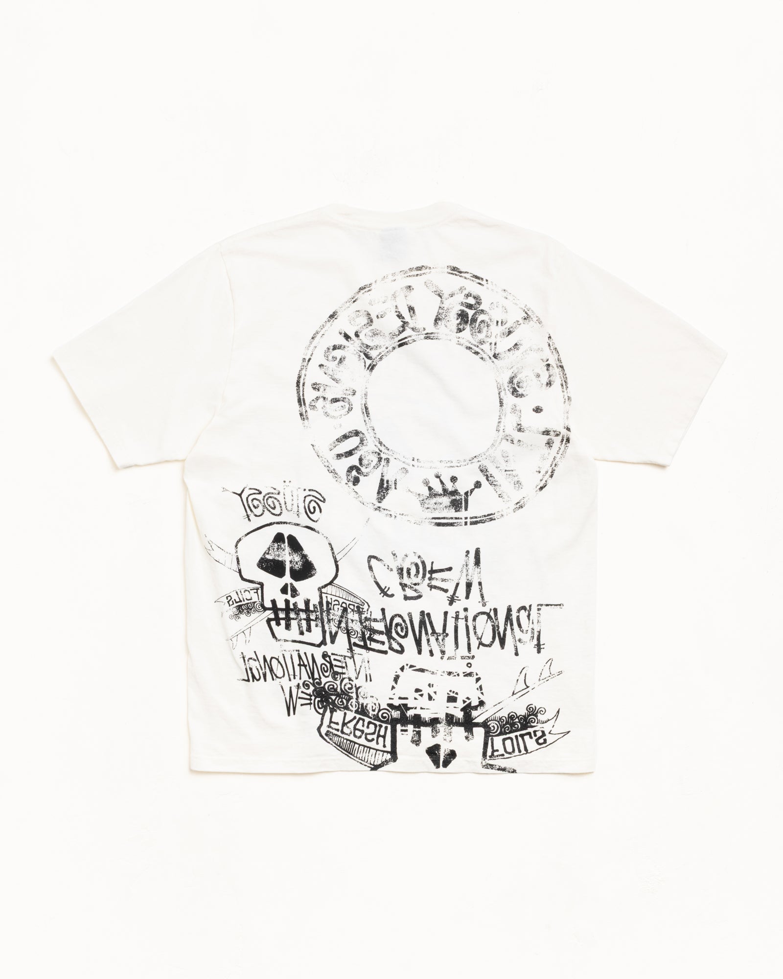 SKULLS TEE PIGMENT DYED - Image 2