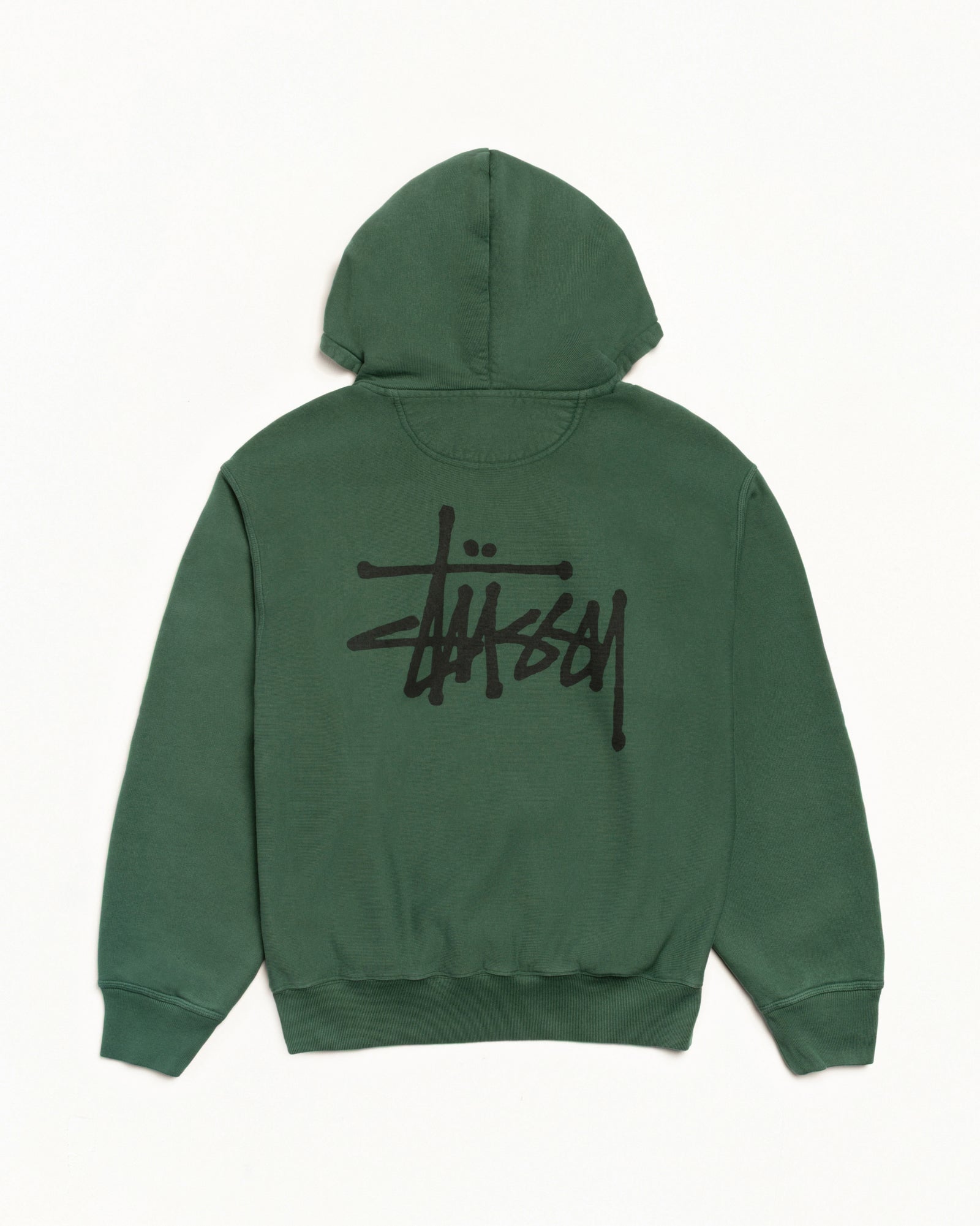 BASIC STÜSSY ZIP HOODIE PIGMENT DYED - Image 2