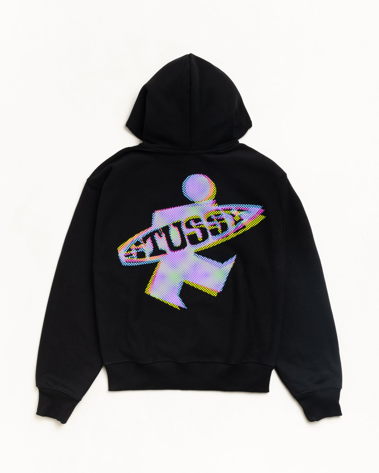 DOT SURF PUFF PRINT ZIP HOODIE - Image 2