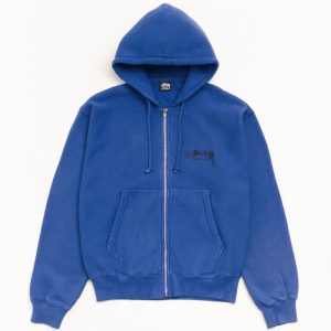 BEACH ROOTS ZIP HOODIE GARMENT DYED