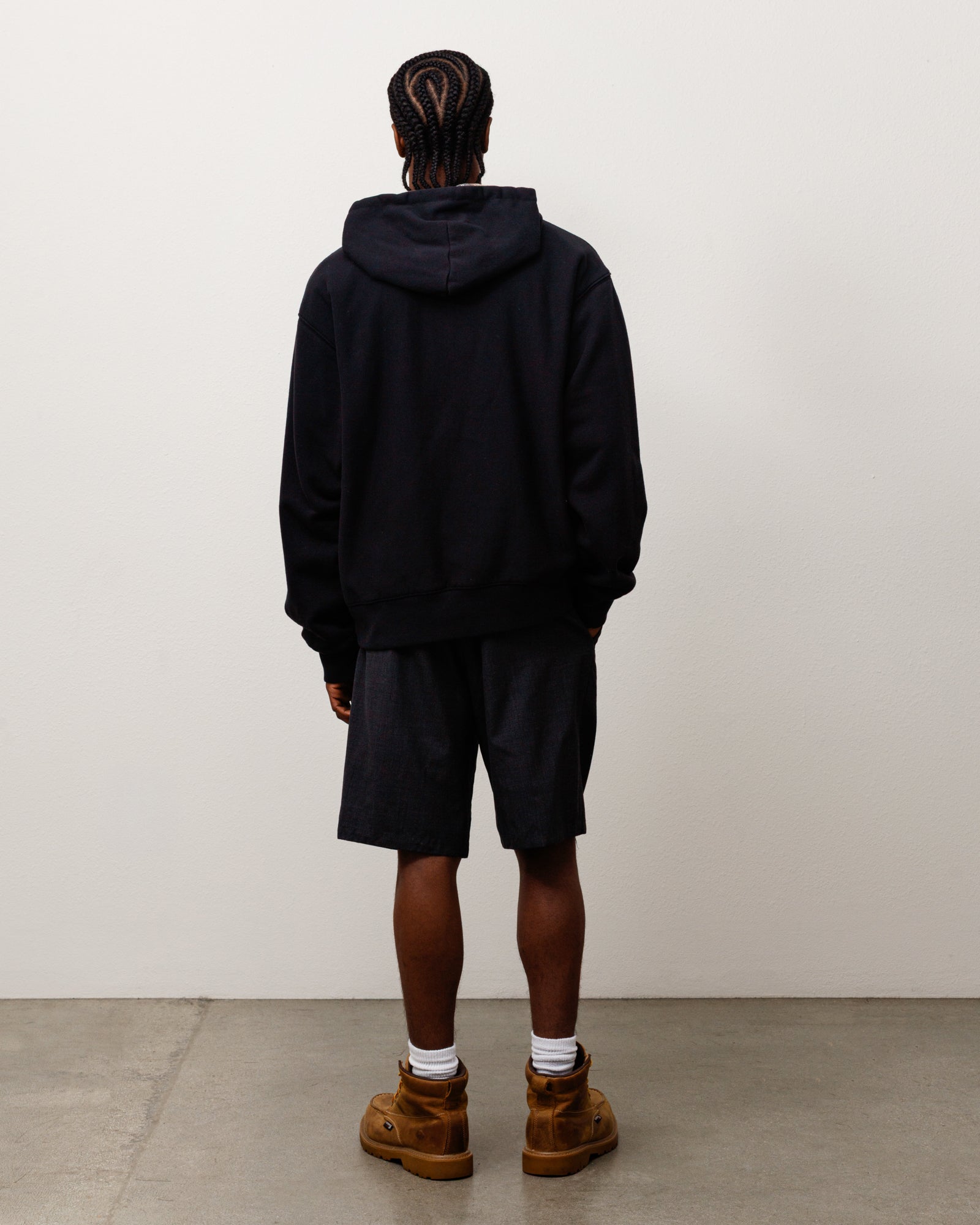 PLAID LINED ZIP HOODIE - Image 3