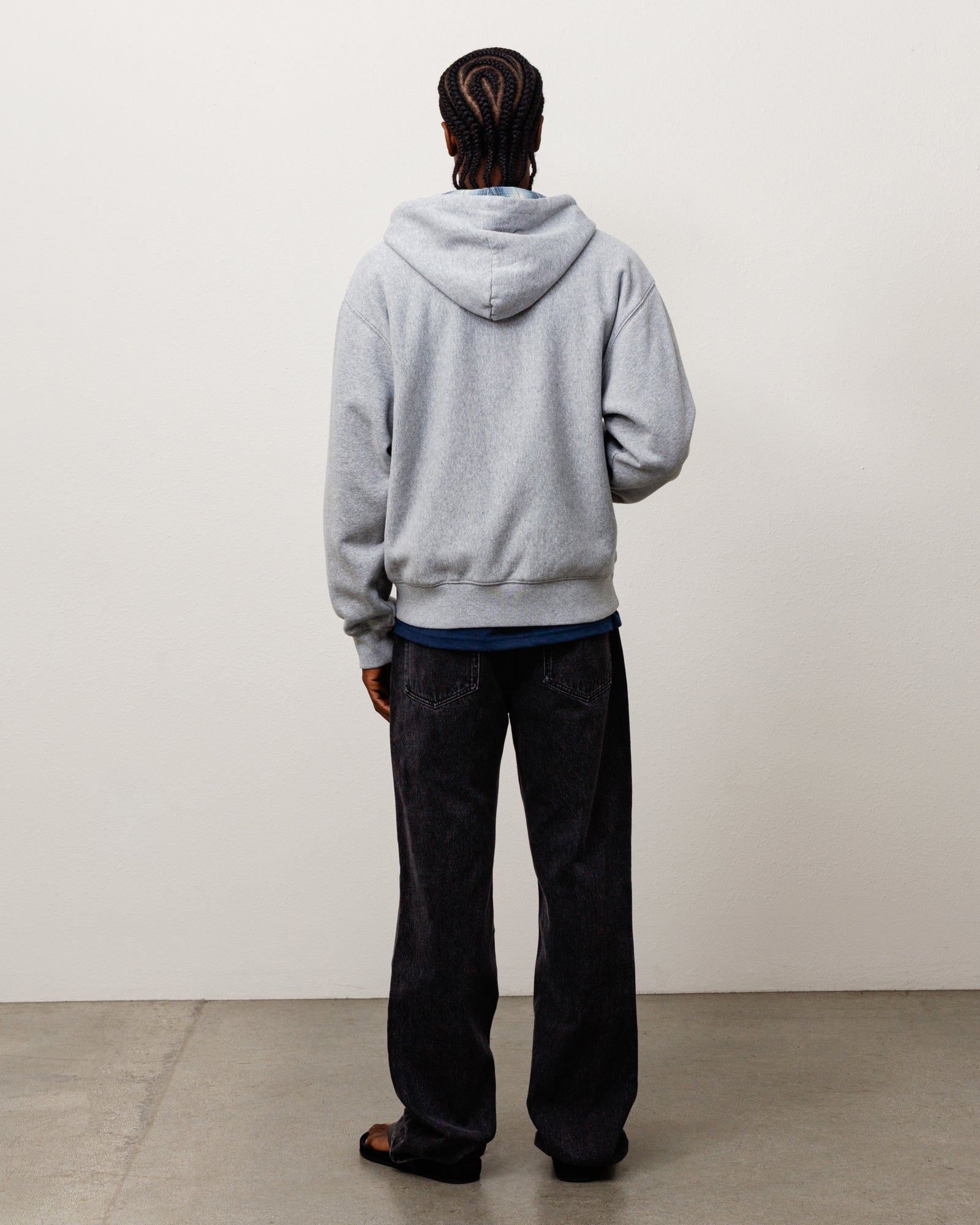 PLAID LINED ZIP HOODIE - Image 2