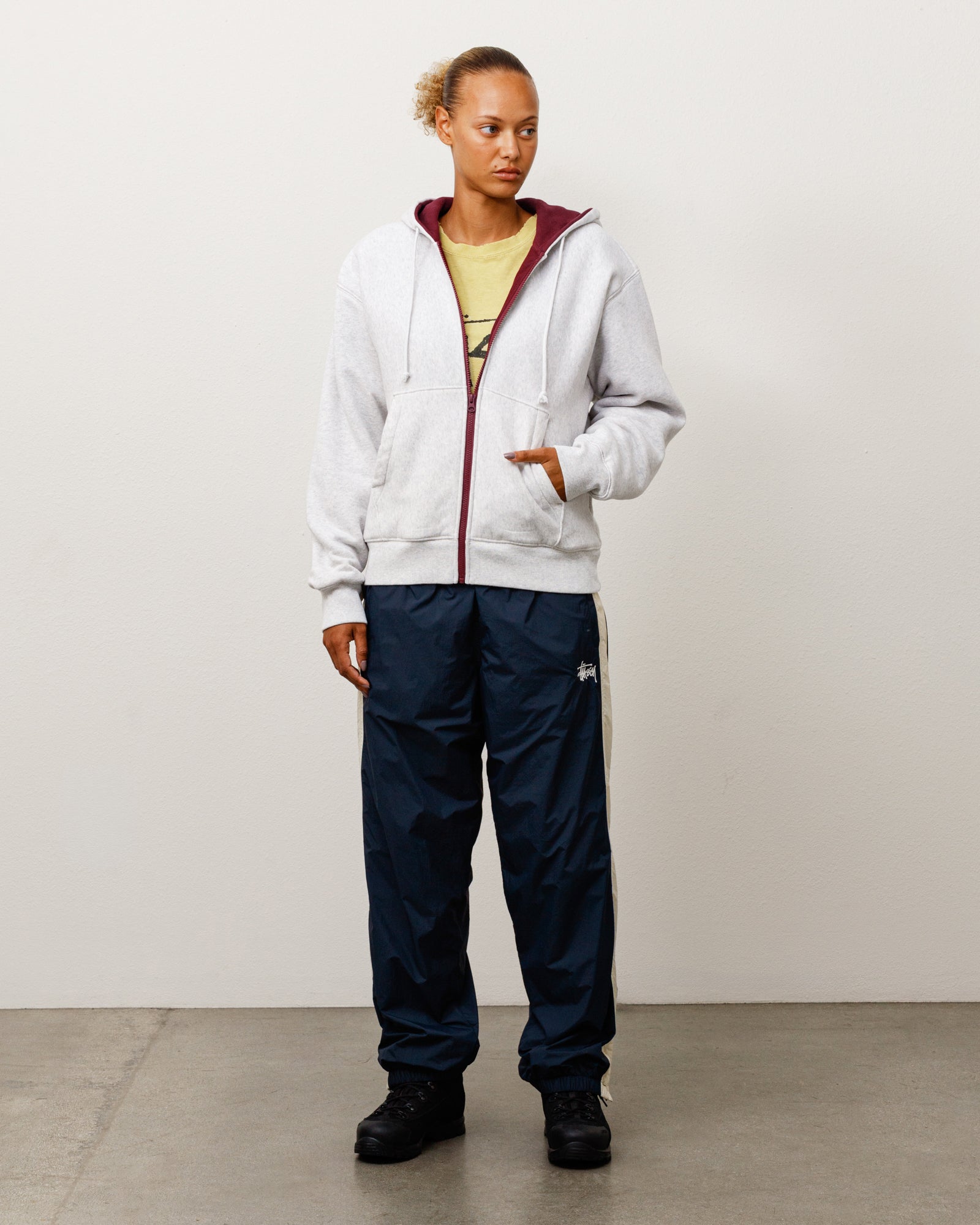DOUBLE FACED ZIP HOODIE - Image 3